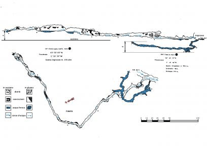 Mappa Grotta fonte buia